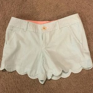 Lilly Pulitzer Seersucker Shorts Size 2
